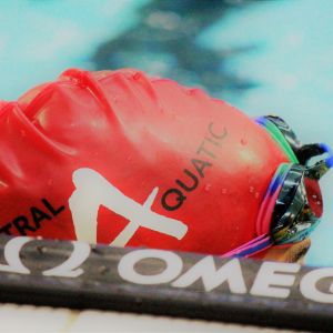 Swimming Cap - CAQ Logo
